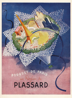 Plassard (Perfumes) 1945 Bouquet de Paris