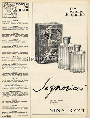 Nina Ricci (Perfumes) 1967 Nicolas Sagesse