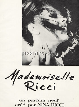 Nina Ricci (Perfumes) 1965 Mademoiselle Ricci