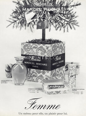 Marcel Rochas (Perfumes) 1963 Femme, Atomizer