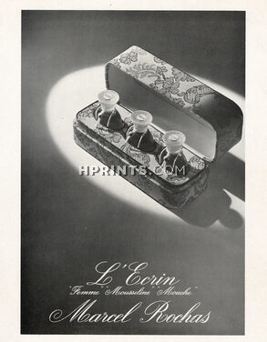 Marcel Rochas (Perfumes) 1952 L'Ecrin