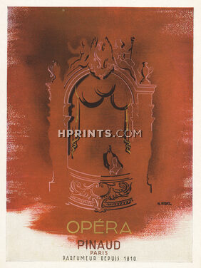 Pinaud (Perfumes) 1946 Opéra, Nebel