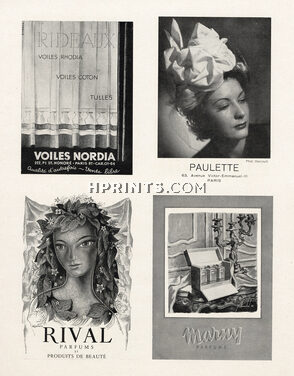 Rival (Perfumes) 1945 G. Pichard