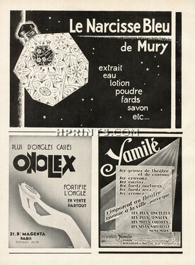 Mury (Perfumes) 1930 Le Narcisse Bleu