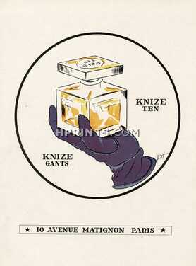 Knizé (Gloves & Perfume) 1945 Knize Ten