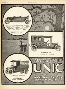 Unic (Cars) 1911 A. Ehrmann