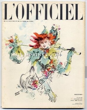 L'Officiel de la Couture et de la Mode de Paris 1950 February N°335-336, Pierre Pagès