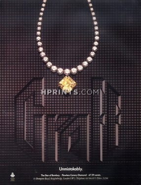 Graff 1981 The Star of Bombay, Canary Diamond