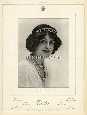 Técla (Pearls) 1912 Tiara
