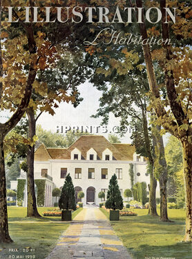 L'Illustration 1939 L'Habitation, Cover, Phot Ph de Flaugergues