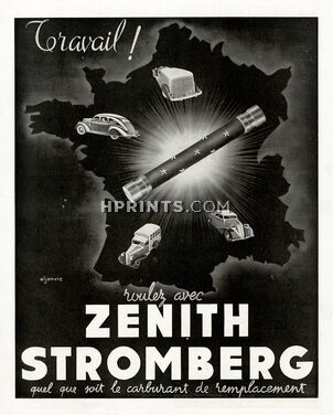 Zenith Stromberg (Carburetors) 1941 Travail