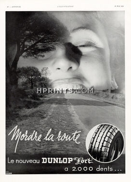 Dunlop 1939 Mordre la route