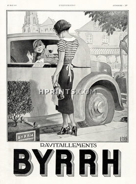 Byrrh 1933 Ravitaillements, Léonnec