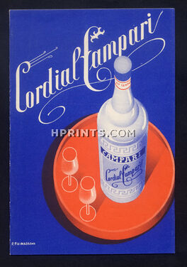Campari 1930s Pierre Fix-Masseau Leaflet