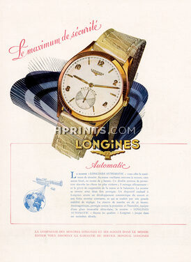 Longines 1951 Automatic, Bleuer