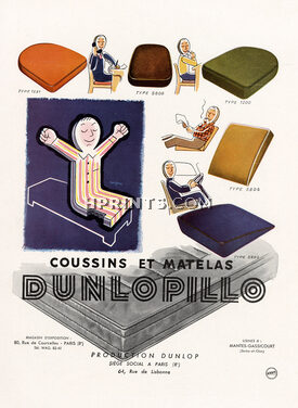 Dunlopillo 1951 Savignac