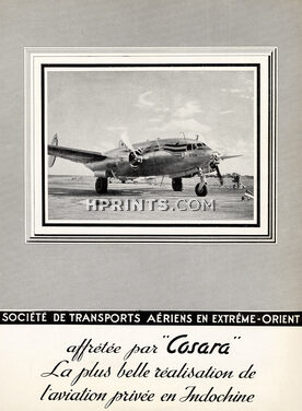 Société de Transports Aériens en Extrême-Orient 1952 Cosara, Indochine