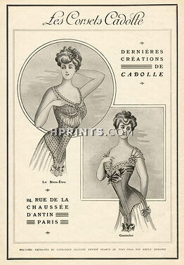 Cadolle (Lingerie) 1907 Corset