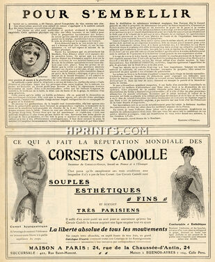 Cadolle (Corsets) 1908