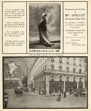 Mme Guillot (Corsetmaker) 1912 Mme Monna Delza