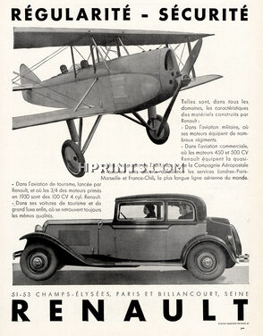 Renault 1930 Airplane