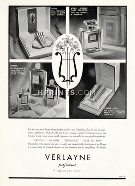 Verlayne (Perfumes) 1948 Attente