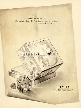 Klytia (Perfumes) 1949 Le bon vieux temps