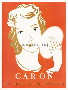 Caron (Cosmetics) 1952 Poudres