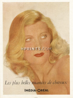 L'oréal 1946 Imédia, Dyes for hair, Hairstyle