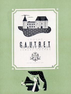 Gautret (Brandy, Cognac) 1943