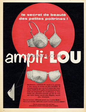 Lou (Lingerie) 1960 Ampli-Lou, Bra