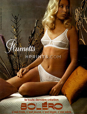 Boléro 1970 Plumetis Bra, Photo Leral