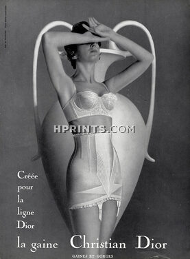 Christian Dior (Lingerie) 1955 Girdle, Photo Marai Marforen