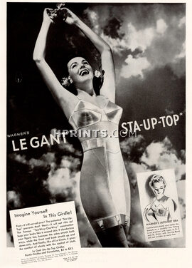 Le Gant (Lingerie) 1941 Girdle, Brassière