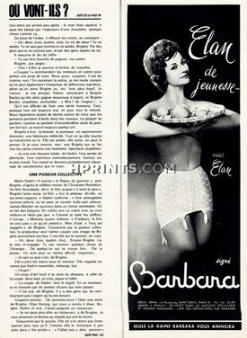 Barbara (Lingerie) 1962 Elan, Girdle