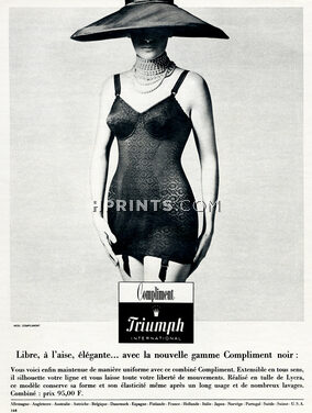 Triumph (Lingerie) 1965 Girdle, Corselette