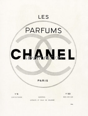 Les Parfums Chanel (Perfumes) 1946 Logo