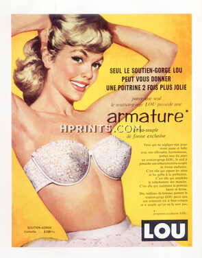 Lou (Lingerie) 1959 Bra, Pin-up