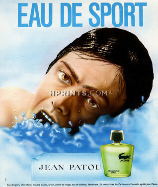 Jean Patou (Perfumes) 1973 Eau de sport, Lacoste