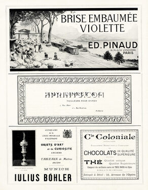 Pinaud (Perfumes) 1906 "Brise embaumée, violette"