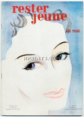 Rester Jeune 1937 Eye Makeup, Jean Reschofsky, Annek, Laure Belin, Fernand Aubry,