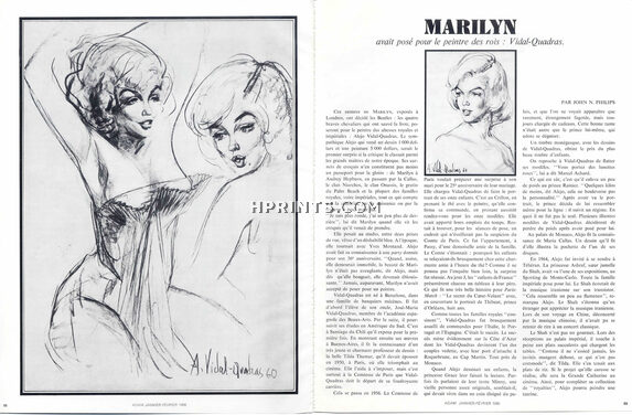 Alejo Vidal-Quadras 1966 Marilyn Monroe