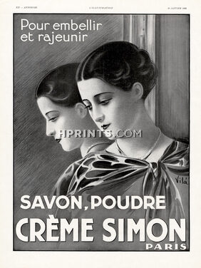 Crème Simon 1932 Vilà