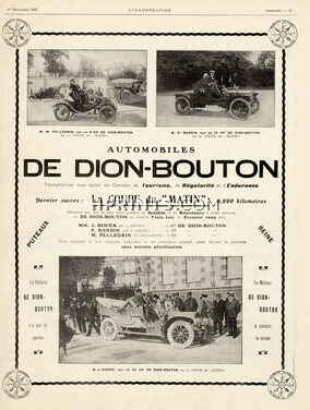 De Dion-Bouton 1906 Pellegrin, Bardin, Didier