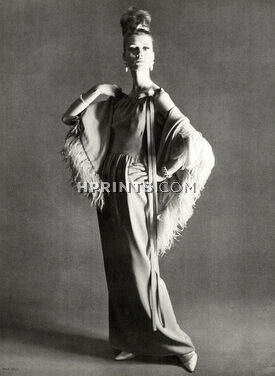 Nina Ricci 1962 Evening Gown, Photo Pottier
