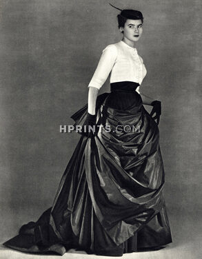 Christian Dior 1952 Evening Gown