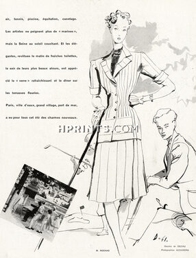 Marcel Rochas 1941 Golf, Delfau