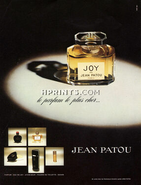 Jean Patou (Perfumes) 1973 Joy