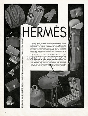 Hermès (Misc.) 1929 Handbag, Gloves, toiletry bag Luggage Baggage (S)