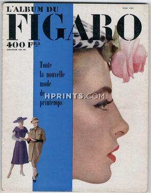 Album du Figaro 1954 N°46, Svend, Christian Dior, Jacques Fath, photo Richard Dormer, 124 pages